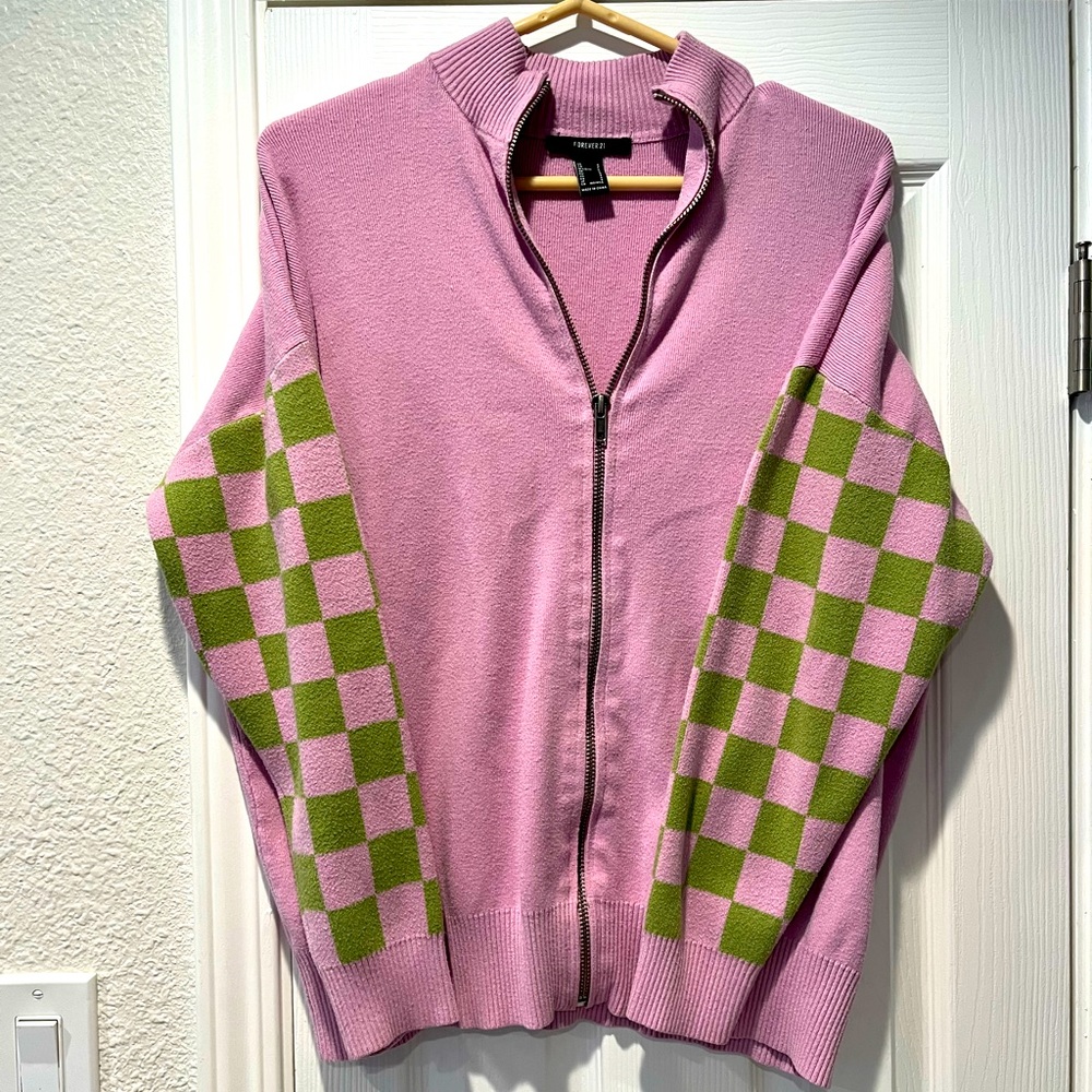 Cute pink and green jacket